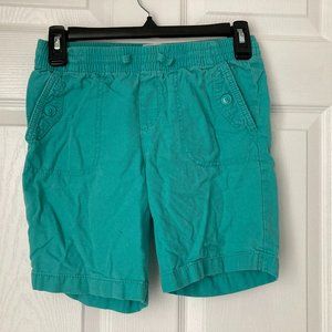 teal cargo shorts